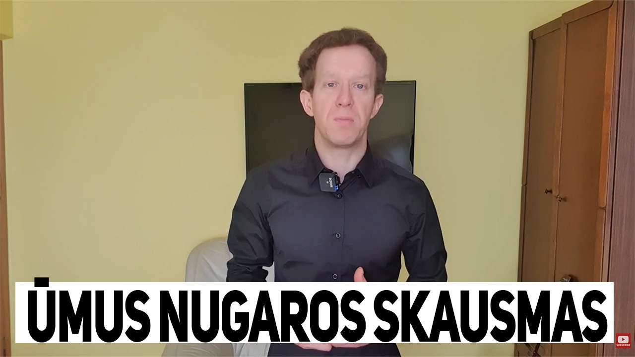 Ūmus stiprus nugaros skausmas. Ką daryti ir ko ne?