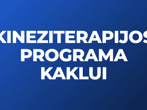 Video kineziterapijos programa kaklui